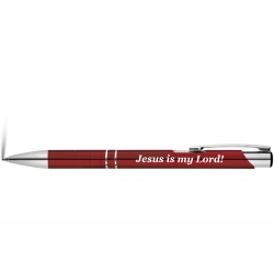 Pix metalic burgundy, Jesus is my Lord!